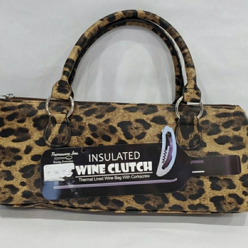 Insulated Wine Clutch/Lunch Bag (Brand New)